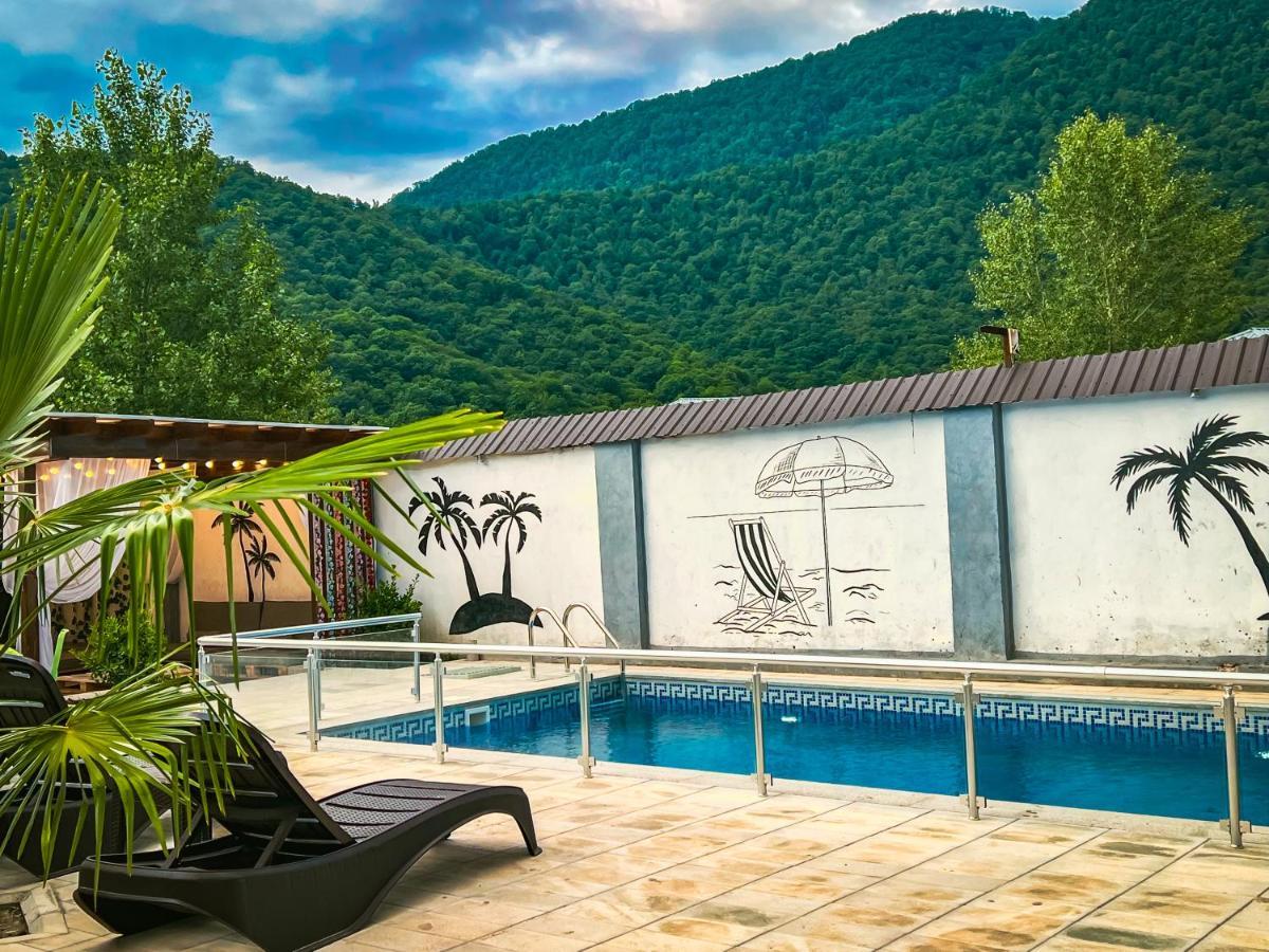 Qafqaz Family Chalet Gabala Exteriér fotografie